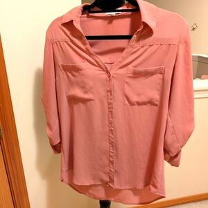 NWOT Express The Portofino Shirt Button Down Collared Blouse